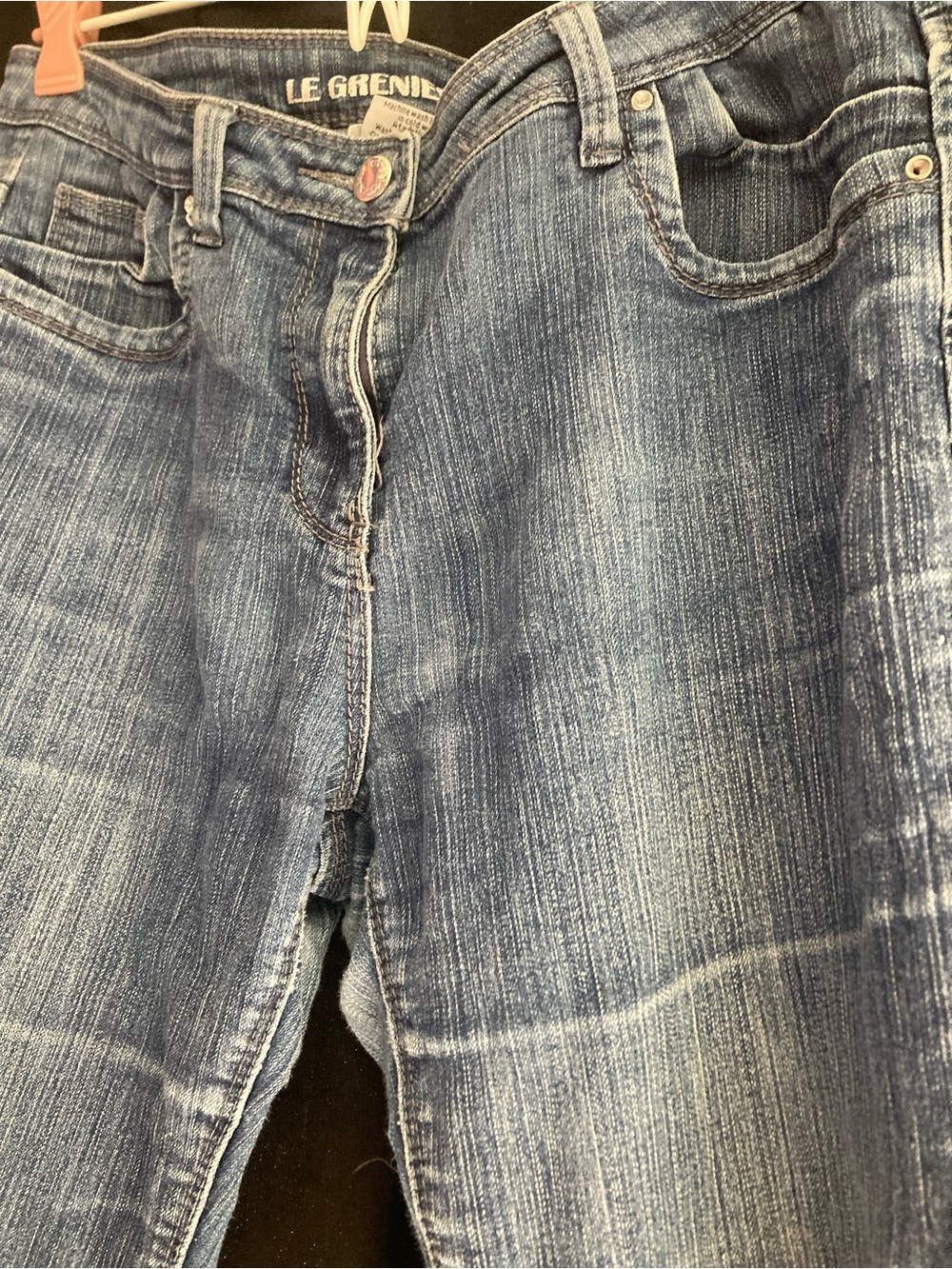 Le Grenier Women’s Straight-Leg Jeans in Faded Blue
